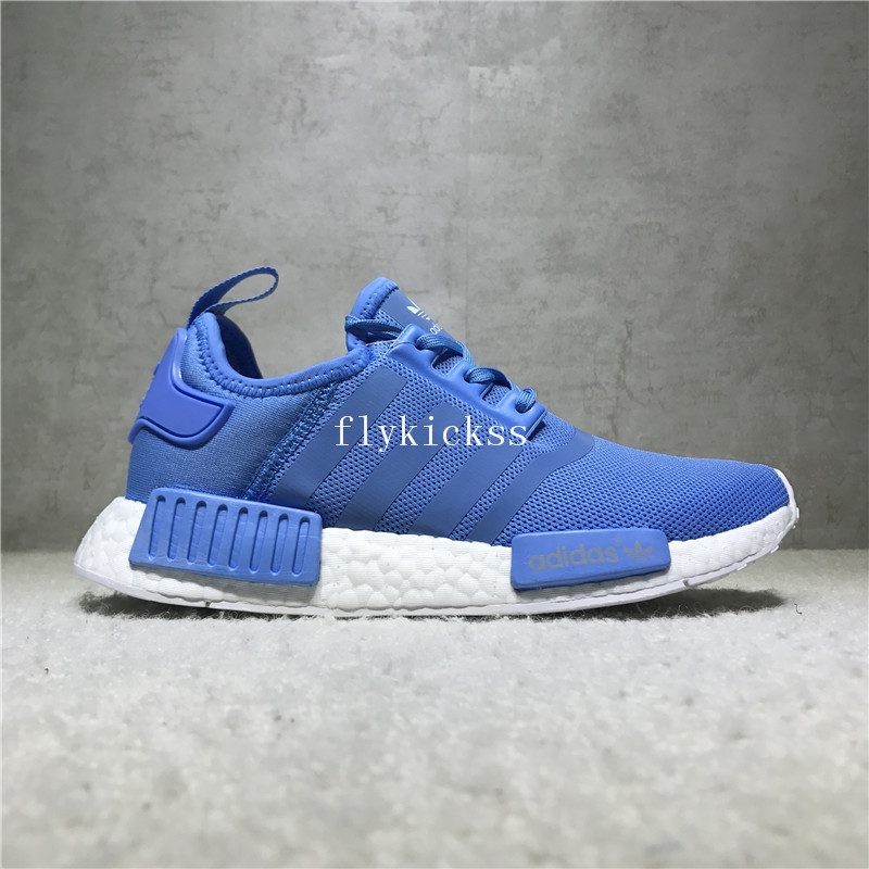 Real Boost Adidas NMD R1 PK Blue White